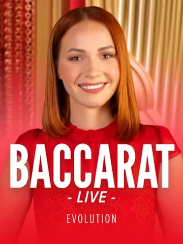 Baccarat Live, a Evolution game