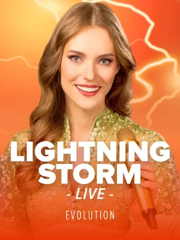 Lightning Storm Live, a Evolution game